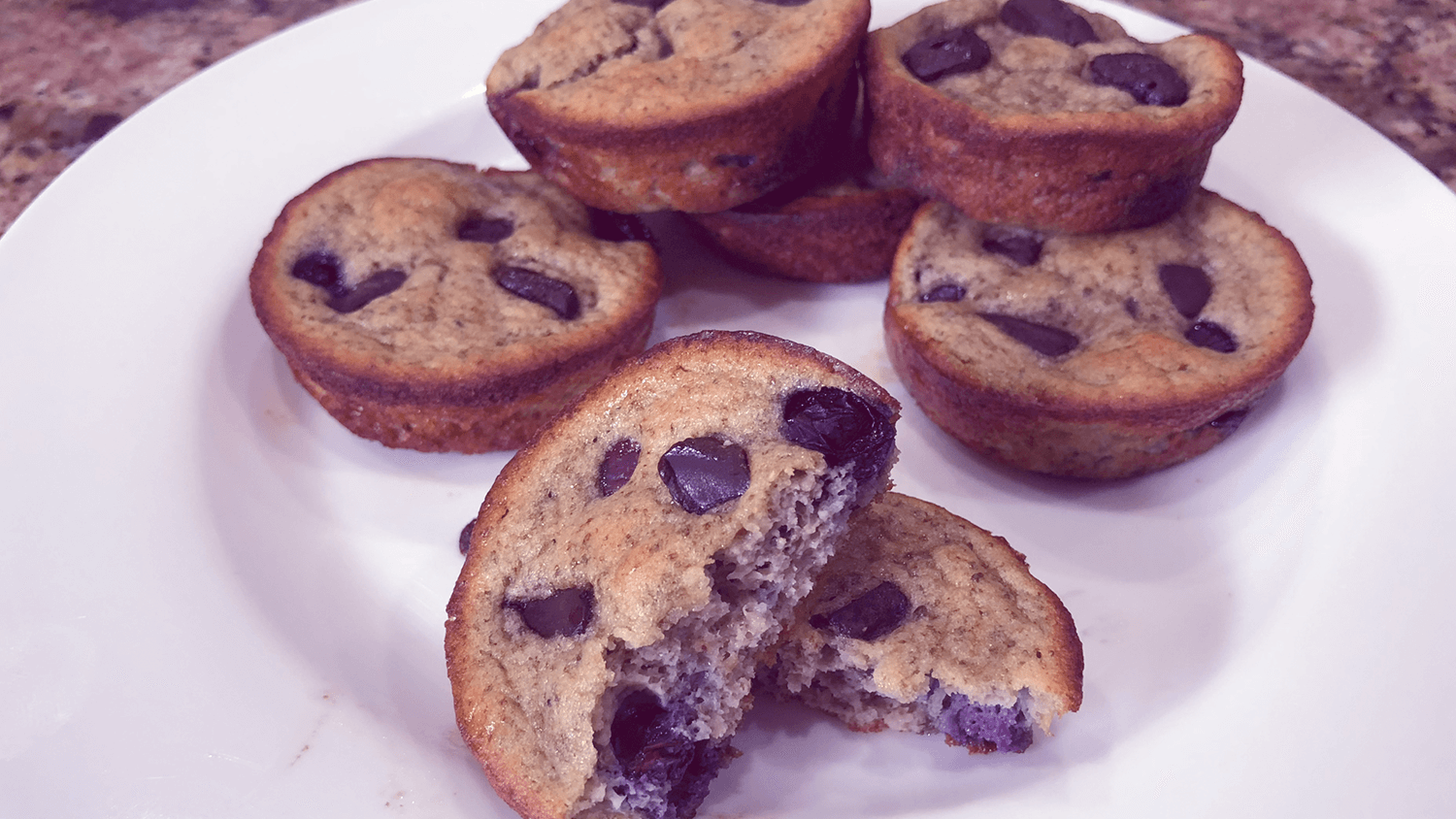 Banana Chia Blueberry Muffins Recipe | Low Carb & Gluten Free